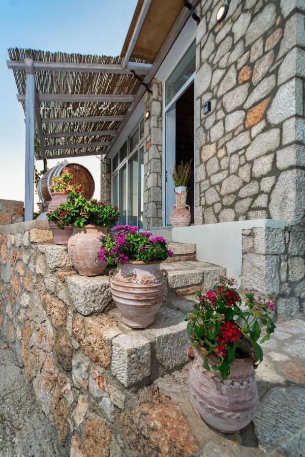 הוילה אפאנטו Chrysanthi'S Stone House מראה חיצוני תמונה